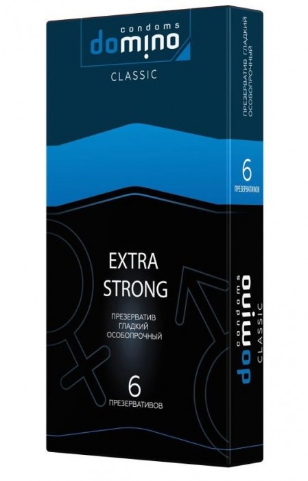 Суперпрочные презервативы DOMINO Extra Strong - 6 шт. - Domino - купить с доставкой в Петрозаводске