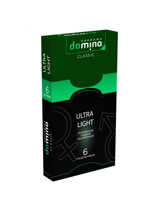 Супертонкие презервативы DOMINO Ultra Light - 6 шт. - Domino - купить с доставкой в Петрозаводске