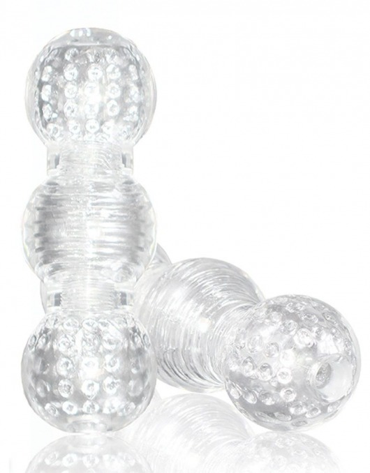 Прозрачный фигурный мастурбатор Master Stroker - Blush Novelties - в Петрозаводске купить с доставкой