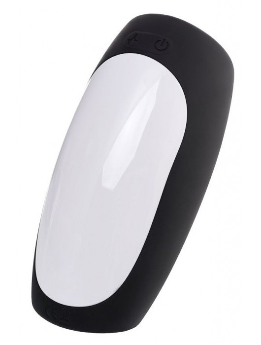 Черно-белый перезаряжаемый мастурбатор Erotist Hailstorm - Erotist Adult Toys - в Петрозаводске купить с доставкой