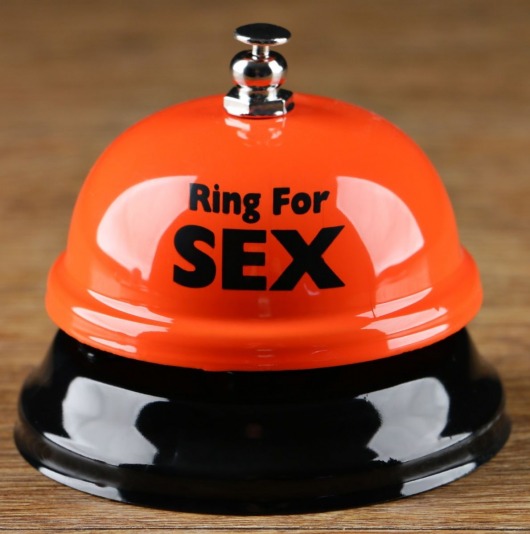 Настольный звонок RING FOR SEX - Сима-Ленд - купить с доставкой в Петрозаводске