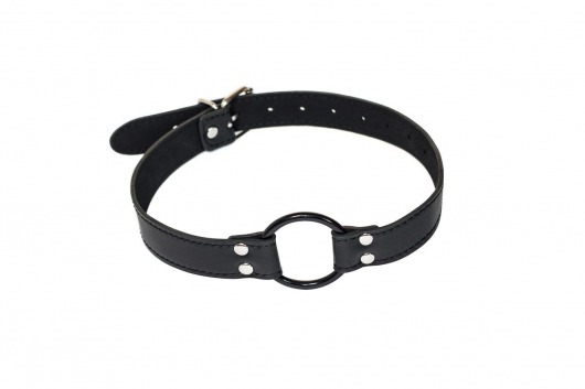 Черный кляп-кольцо Modesty - Lola Games - купить с доставкой в Петрозаводске