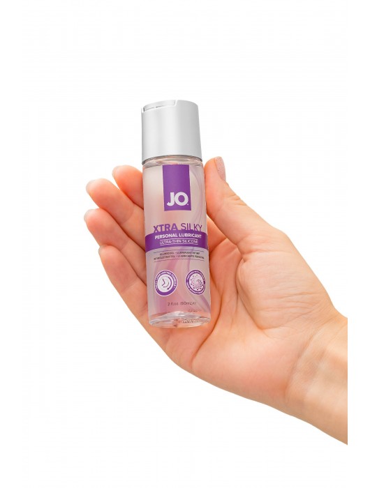 Лубрикант на силиконовой основе JO Xtra Silky - 60 мл. - System JO - купить с доставкой в Петрозаводске
