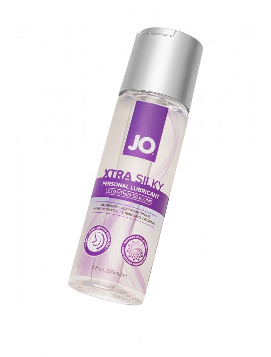 Лубрикант на силиконовой основе JO Xtra Silky - 60 мл. - System JO - купить с доставкой в Петрозаводске