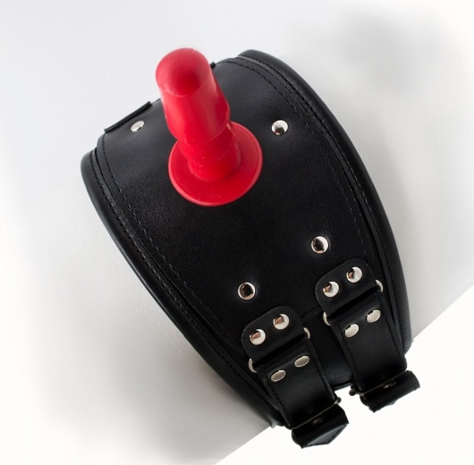 Черный пояс на бедро  Люкс  с телесной насадкой - LOVETOY (А-Полимер) - купить с доставкой в Петрозаводске