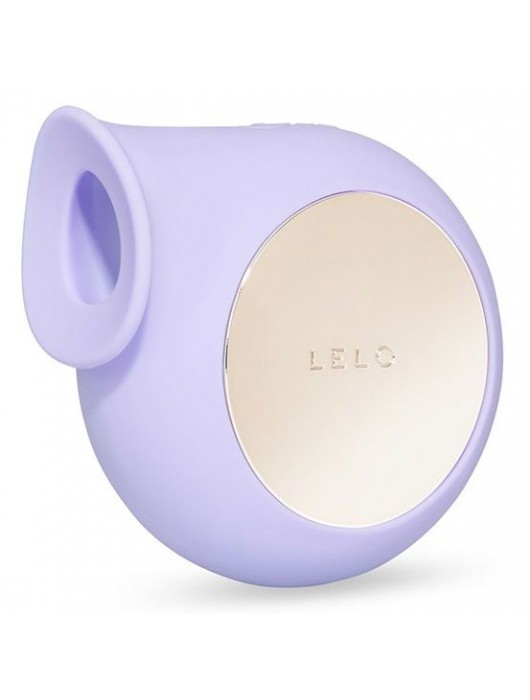 Сиреневый вакуумный клиторальный стимулятор Sila - Lelo