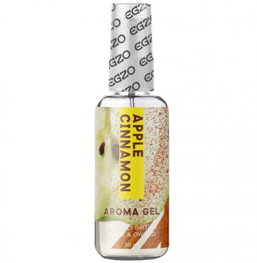 Интимный лубрикант EGZO AROMA с ароматом яблока и корицы - 50 мл. - EGZO - купить с доставкой в Петрозаводске