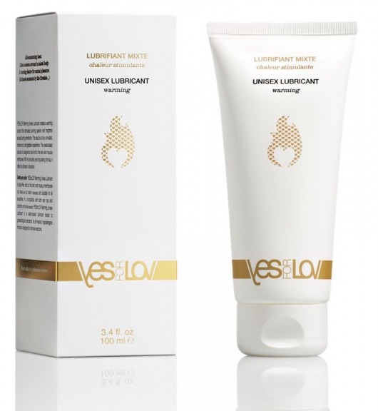Лубрикант на водной основе с согревающим эффектом Warming Unisex Lubricant - 100 мл. - YESforLOV - купить с доставкой в Петрозаводске