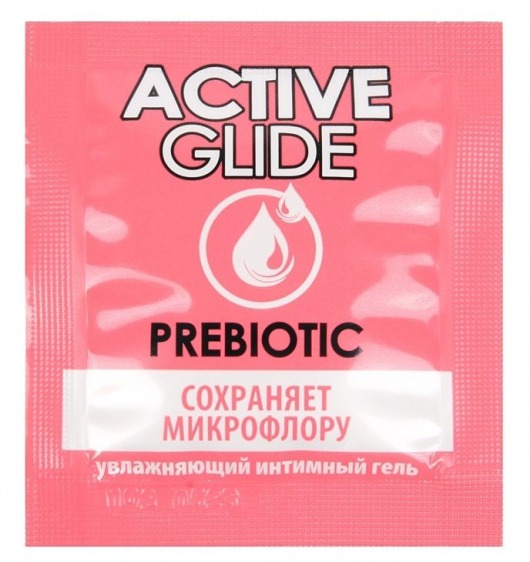 Лубрикант на водной основе Active Glide с пребиотиком - 3 гр. - Биоритм - купить с доставкой в Петрозаводске