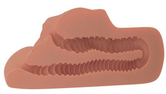 Кофейный мастурбатор Perfect Pussy Double Stroker - Pipedream - в Петрозаводске купить с доставкой