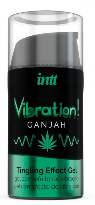 Жидкий интимный гель с эффектом вибрации Vibration! Ganjah - 15 мл. - INTT - купить с доставкой в Петрозаводске