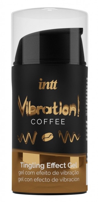 Жидкий интимный гель с эффектом вибрации Vibration! Coffee - 15 мл. - INTT - купить с доставкой в Петрозаводске