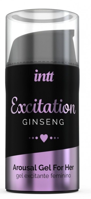 Женский возбуждающий интимный гель Excitation Ginseng - 15 мл. - INTT - купить с доставкой в Петрозаводске