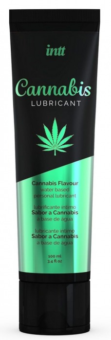Интимный гель на водной основе Cannabis Lubricant - 100 мл. - INTT - купить с доставкой в Петрозаводске