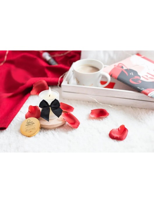 Массажная свеча Melt My Heart с ароматом карамели - 70 мл. - Bijoux Indiscrets - купить с доставкой в Петрозаводске