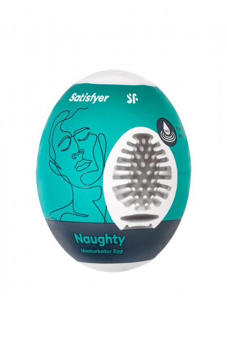 Мастурбатор-яйцо Satisfyer Naughty Mini Masturbator - Satisfyer - в Петрозаводске купить с доставкой