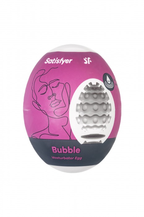 Мастурбатор-яйцо Satisfyer Bubble Mini Masturbator - Satisfyer - в Петрозаводске купить с доставкой