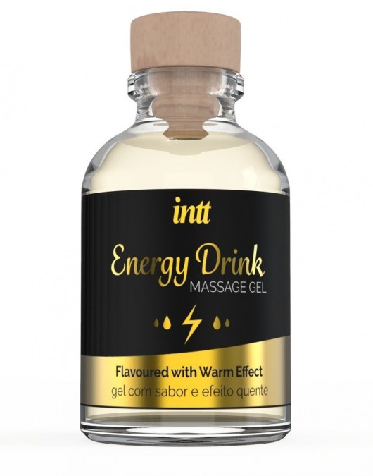 Массажный гель с согревающим эффектом Energy Drink - 30 мл. - INTT - купить с доставкой в Петрозаводске
