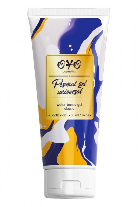 Интимная смазка на водной основе OYO Personal Gel Universal - 50 мл. - OYO - купить с доставкой в Петрозаводске