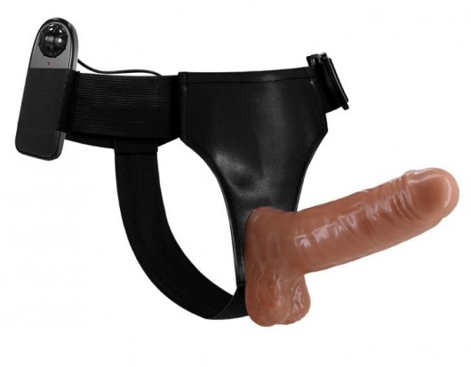 Страпон на трусиках с вибрацией Ultra Passionate Harness - 16 см. - Baile - купить с доставкой в Петрозаводске