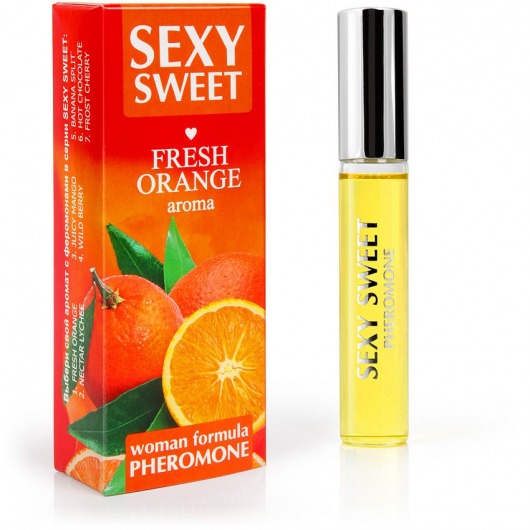 Парфюм для тела с феромонами Sexy Sweet с ароматом апельсина - 10 мл. -  - Магазин феромонов в Петрозаводске