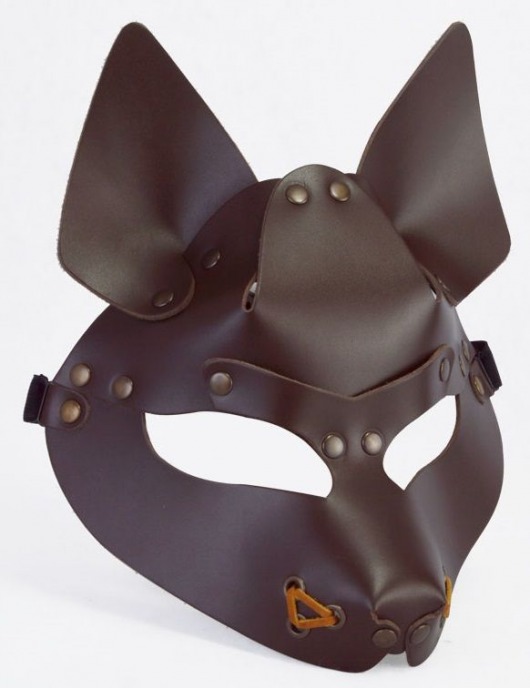 Коричневая маска Wolf - Sitabella - купить с доставкой в Петрозаводске