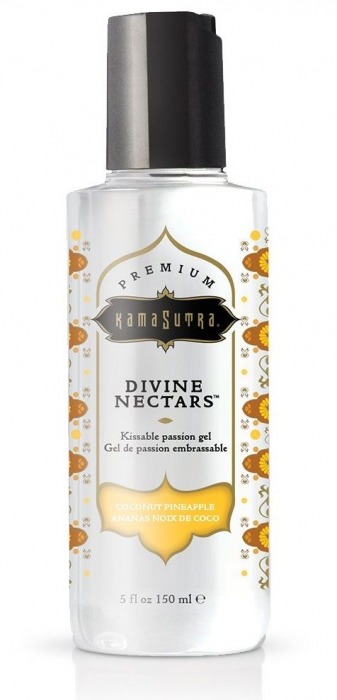 Гель-лубрикант на водной основе Divine Nectars Vanilla с ароматом ванили - 150 мл. - Kama Sutra - купить с доставкой в Петрозаводске