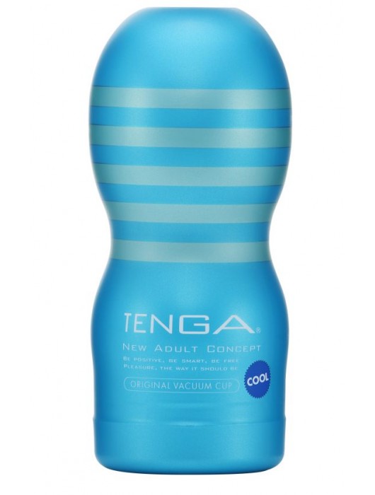 Мастурбатор с охлаждающей смазкой TENGA Original Vacuum Cup Cool - Tenga - в Петрозаводске купить с доставкой