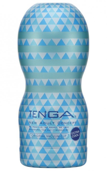 Мастурбатор с охлаждающей смазкой TENGA Original Vacuum Cup Extra Cool - Tenga - в Петрозаводске купить с доставкой