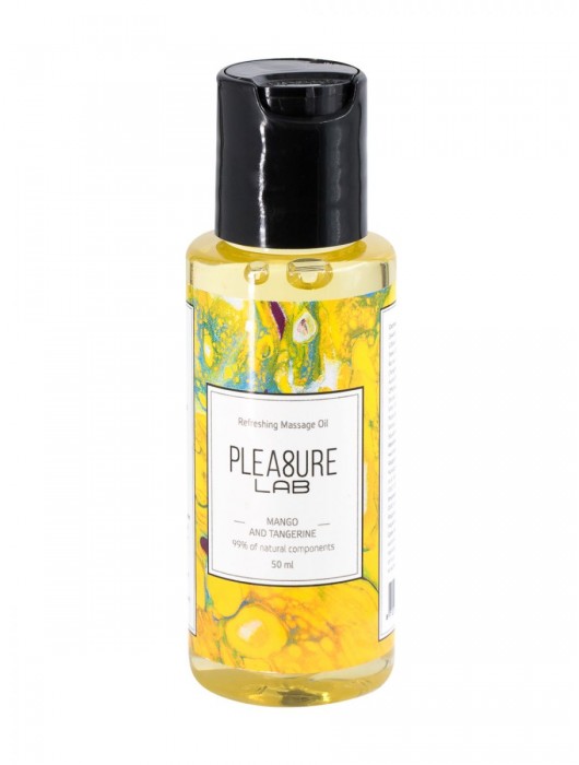 Массажное масло Pleasure Lab Refreshing с ароматом манго и мандарина - 50 мл. - Pleasure Lab - купить с доставкой в Петрозаводске