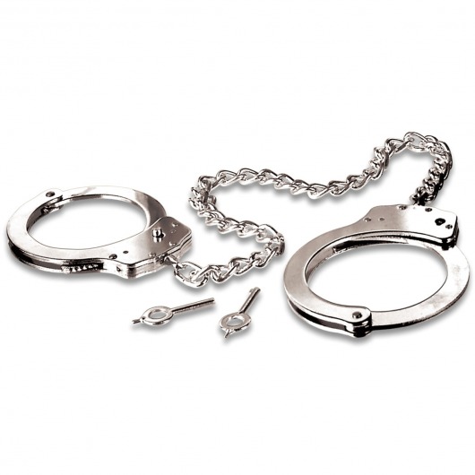 Металлические наручники Metal Leg Cuffs - Pipedream - купить с доставкой в Петрозаводске