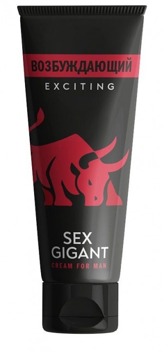 Возбуждающий крем для мужчин Sex Gigant - 80 мл. - Миагра - купить с доставкой в Петрозаводске