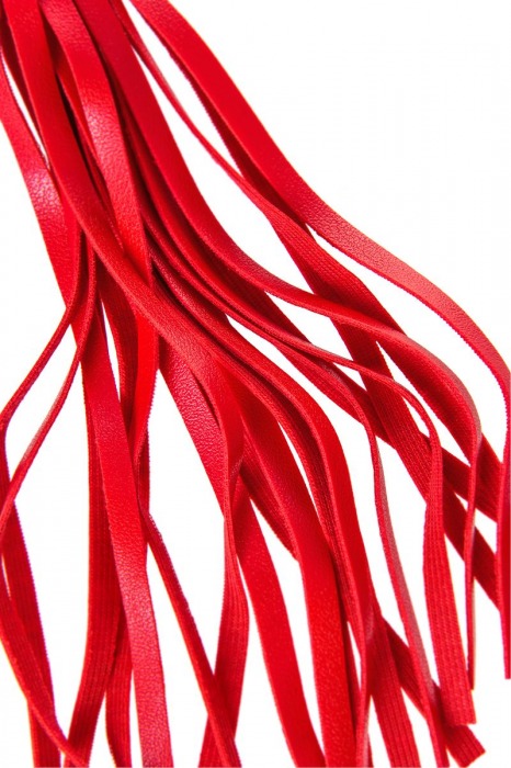 Красно-черный флоггер Anonymo - 28 см. - ToyFa - купить с доставкой в Петрозаводске