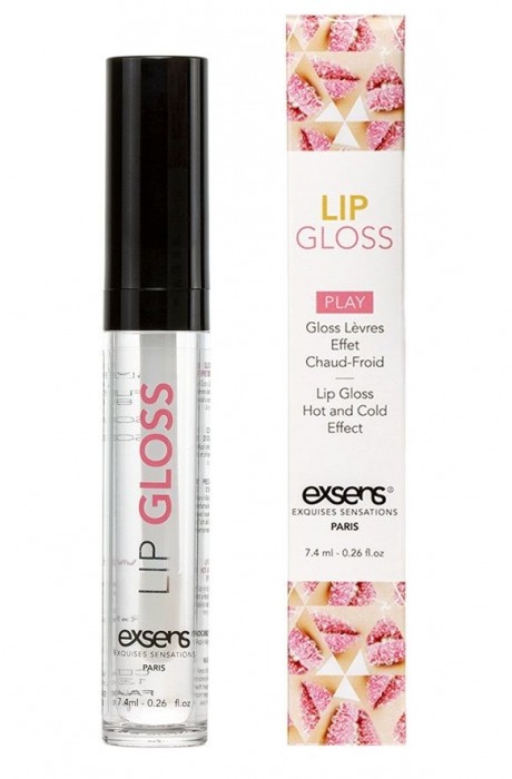 Блеск для губ Lip Gloss Strawberry с ароматом клубники - 7 мл. - Exsens - купить с доставкой в Петрозаводске