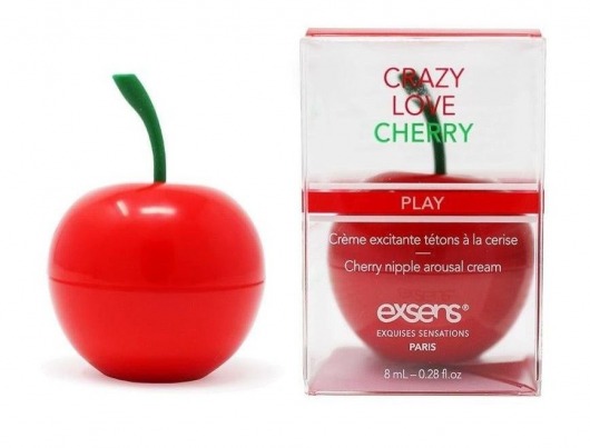 Крем для стимуляции сосков Crazy Love Cherry - 8 мл. - Exsens - купить с доставкой в Петрозаводске