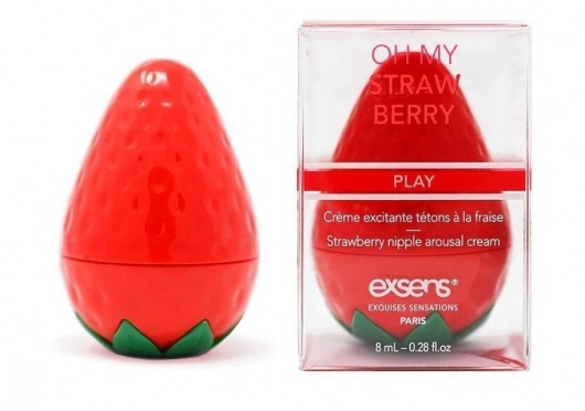 Крем для стимуляции сосков Oh My Strawberry - 8 мл. - Exsens - купить с доставкой в Петрозаводске