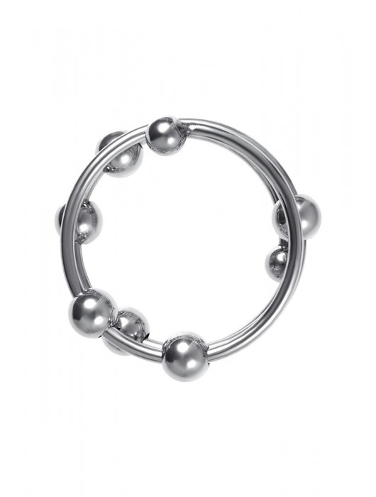 Большое металлическое кольцо под головку пениса - ToyFa - купить с доставкой в Петрозаводске