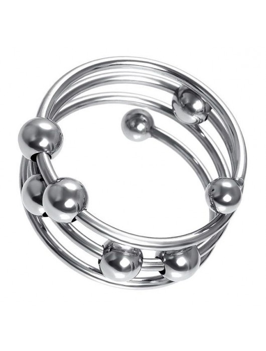 Большое металлическое кольцо под головку пениса - ToyFa - купить с доставкой в Петрозаводске