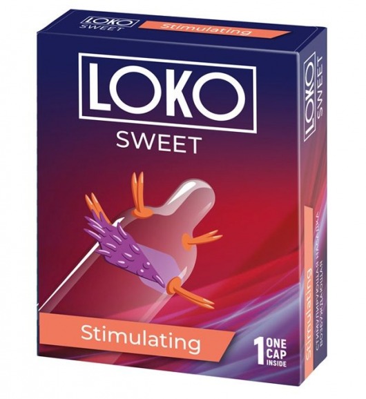 Стимулирующая насадка на пенис LOKO SWEET с возбуждающим эффектом - Sitabella - в Петрозаводске купить с доставкой
