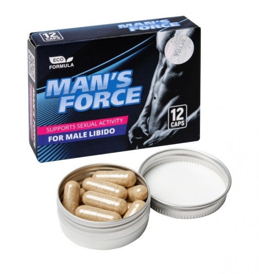 Пищевой концентрат для мужчин MANS FORCE  - 12 капсул - Sitabella - купить с доставкой в Петрозаводске
