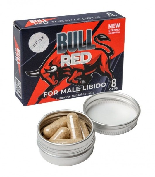 Пищевой концентрат для мужчин BULL RED - 8 капсул - Sitabella - купить с доставкой в Петрозаводске