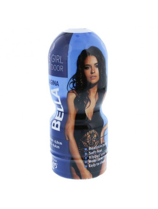 Телесный мастурбатор-вагина в тубе Bella - Dream Toys - в Петрозаводске купить с доставкой