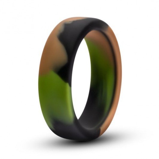 Эрекционное кольцо камуфляжной расцветки Silicone Camo Cock Ring - Blush Novelties - в Петрозаводске купить с доставкой