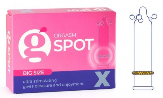 Стимулирующая насадка G-Spot X Big size - Sitabella - купить с доставкой в Петрозаводске