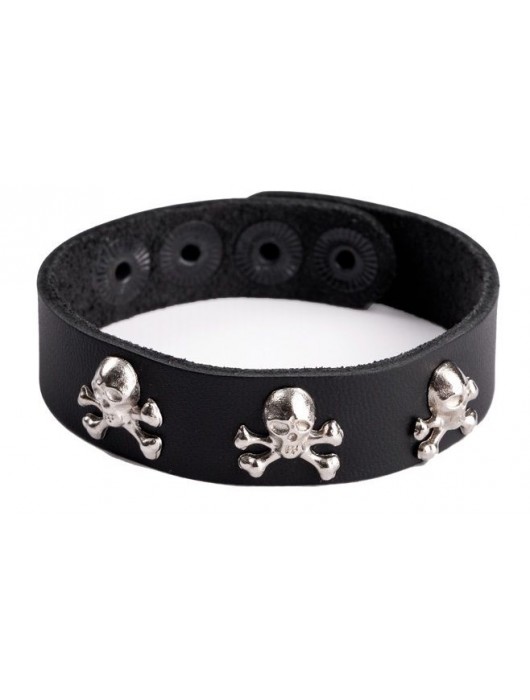 Кожаный браслет  Веселый Роджер - Sitabella купить с доставкой