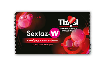 Возбуждающий крем для женщин Sextaz-W в одноразовой упаковке - 1,5 гр. - Биоритм - купить с доставкой в Петрозаводске