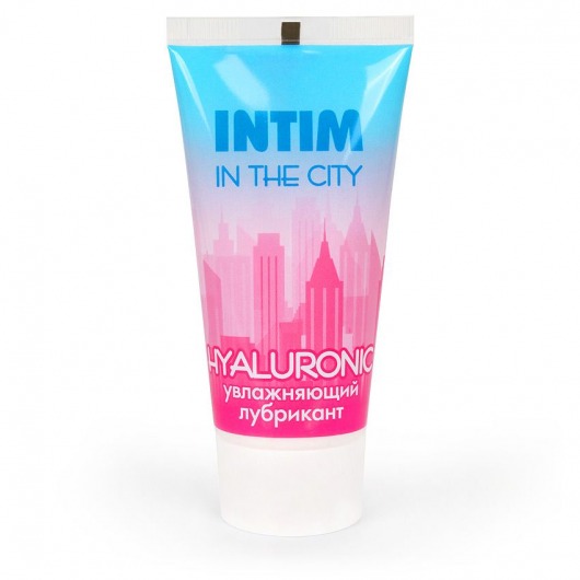 Увлажняющий лубрикант на водной основе Intim in the city Hyaluronic - 60 гр. - Биоритм - купить с доставкой в Петрозаводске