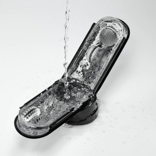 Черный мастурбатор Flip Zero Gravity - Tenga - в Петрозаводске купить с доставкой