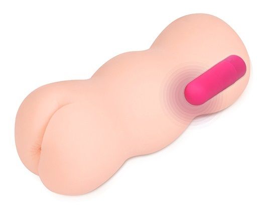 Телесный вибромастурбатор-анус TONGGGO 2 Auto - KOKOS - в Петрозаводске купить с доставкой