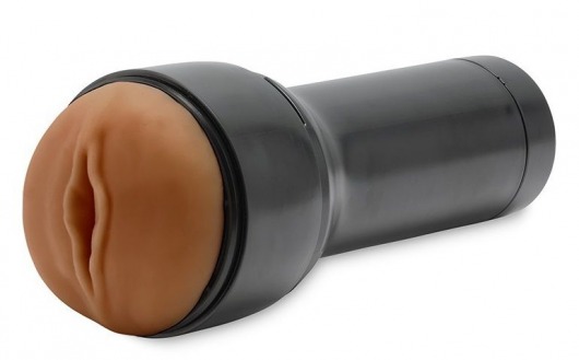 Коричневый мастурбатор-вагина Feel Stroker - Kiiroo - в Петрозаводске купить с доставкой